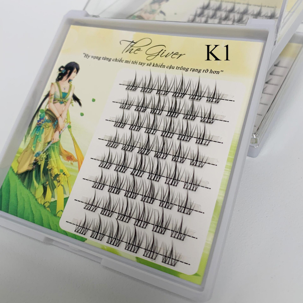 Mi Chùm The Giver Mẫu Mới Kỹ Thuật Làm Gân Nhỏ Lên Mắt Tự Nhiên Không Dày Không Cộm