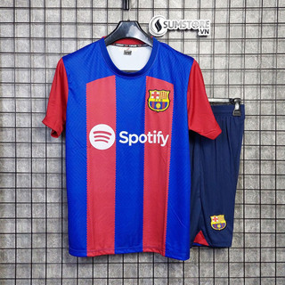 Áo thể thao đá banh barca sân nhà 2023 2024