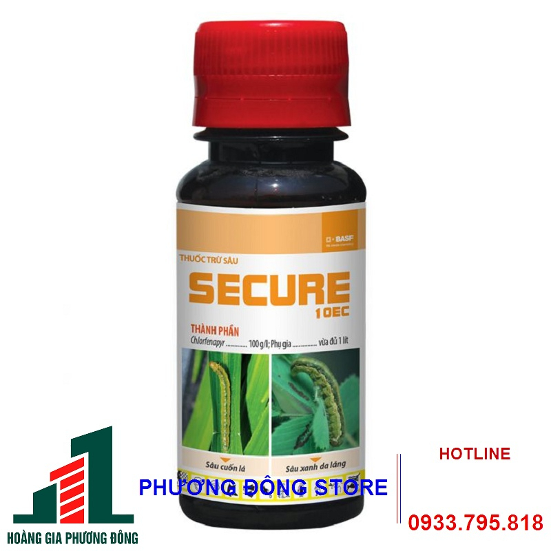 Thuốc trừ sâu thế hệ mới-SECURE 10EC(10ml&40ml)