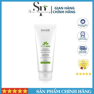 Gel Làm Sạch Da Laboratorios Babé - Stop Akn Limpiador Purificante / Stop Akn Purifying Cleansing Gel (Travel