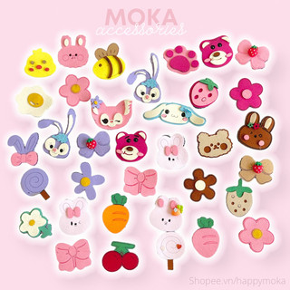 Set dán tóc cho bé mix mẫu mới Moka (Ảnh thật shop tự chụp)