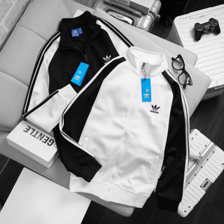 Áo Khoác Thể Thao Nam A.DI.DAS Cao Cấp Vải Cotton Dày Dặn Co Giãn Chuẩn Form