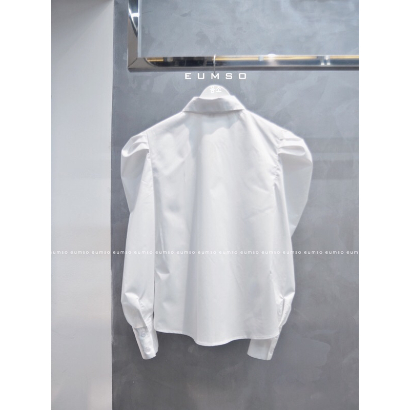 EUMSO - Sơ mi trắng tay phồng DAISY SHIRT