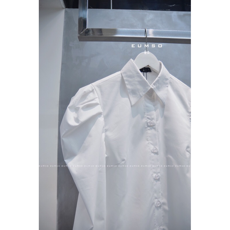 EUMSO - Sơ mi trắng tay phồng DAISY SHIRT