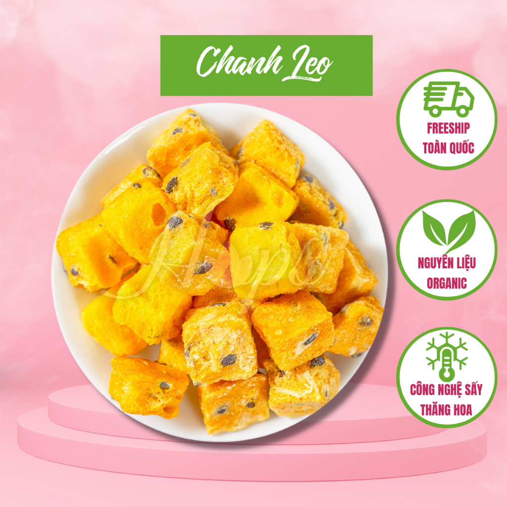 Chanh Leo Sấy Khô Thăng Hoa Hàng Cao Cấp Vị Chua Ngọt Tự Nhiên Giúp Dưỡng Nhan, Ngủ Ngon