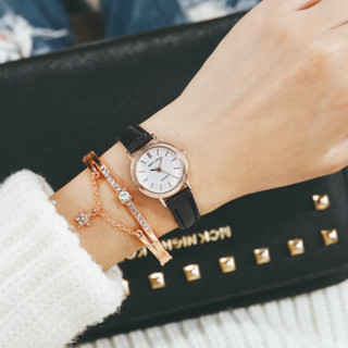 Đồng Hồ Nữ Chính Hãng MSTIANQ TD5 Dây Da Cao Cấp Thời Trang Vintage Đẹp Giá Rẻ Cho Sinh Viên A1