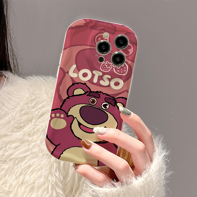 Ốp lưng iphone Viền Nổi Cạnh Sóng cún Pucha.coo cầu vồng 6s/6splus/7/7plus/8/8plus/x/11/12/13/14/max/prm sk55