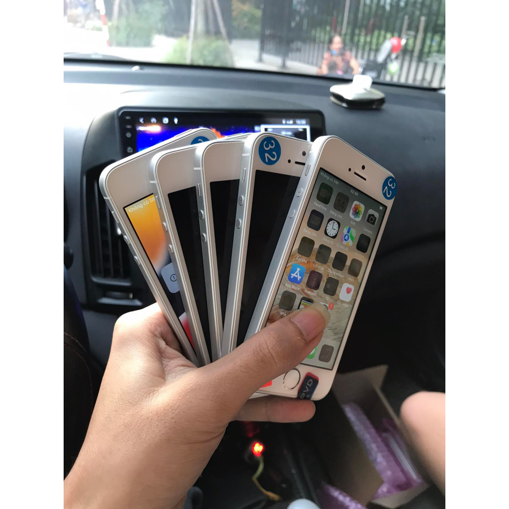 Điện thoại 5s cũ zin đẹp full chức năng Tặng sạc bảo hành 1 đổi 1