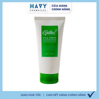 Sữa Rửa Mặt Rau Má Gilla8 Cica Penta Cleansing Foam 150ml