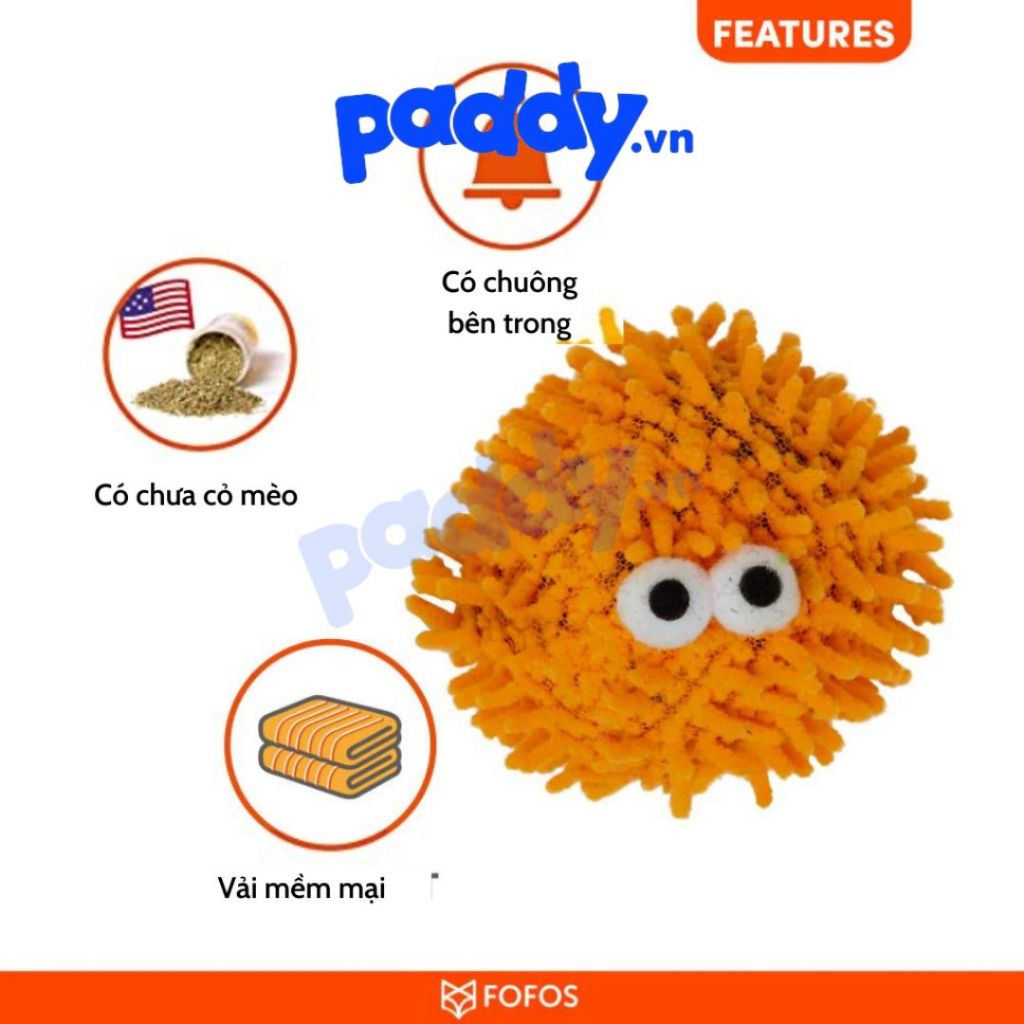 Đồ Chơi Mèo Banh Catnip FOFOS