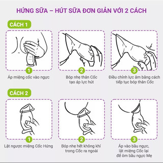 Cốc Hứng Sữa/ Hút Sữa Silicon MAMA'S CHOICE