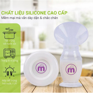 Cốc Hứng Sữa/ Hút Sữa Silicon MAMA'S CHOICE