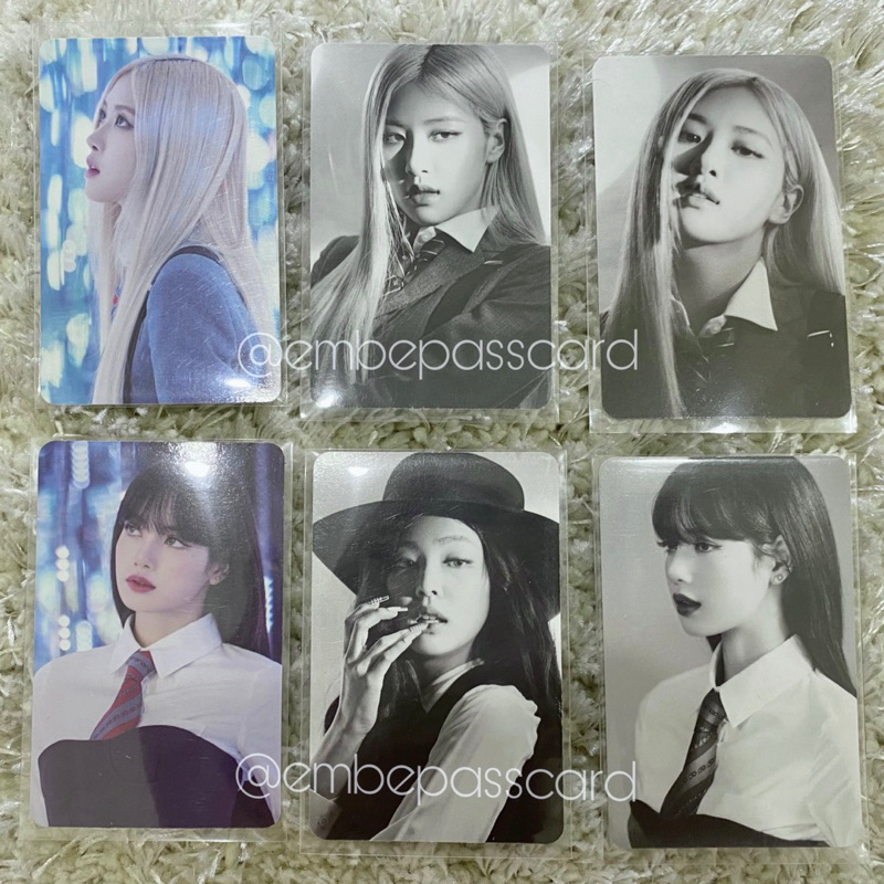CARD HOT SIÊU XINH BLACKPINK LISA JENNIE ROSÉ JISOO