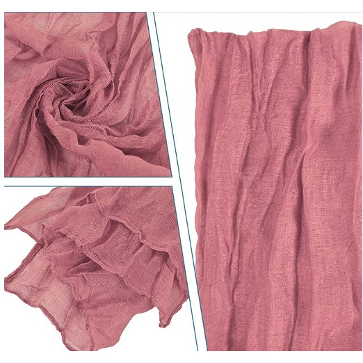 Khăn trải giữa bàn table runner vintage vải xô nhiều màu