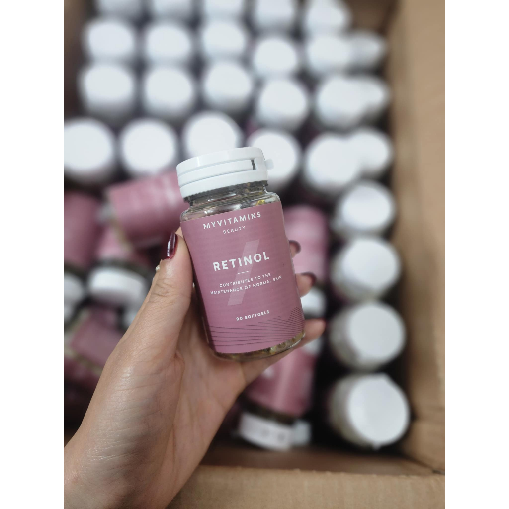 Viên Uống Retinol - Collagen MyVitamins Beauty 90 Viên Hổ Trợ Trẻ Hóa Da