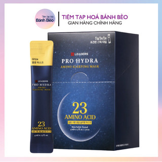 Mặt nạ ngủ cấp nước leaders pro hydra amino sleeping mask 4ml