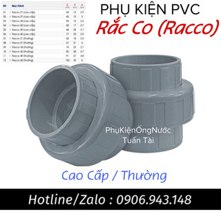 RACCO, RẮC CO nhựa PVC chính hãng