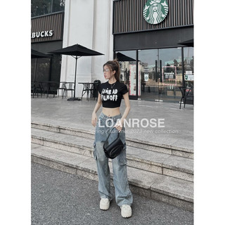 Áo croptop IAMB chất bozip TTA667
