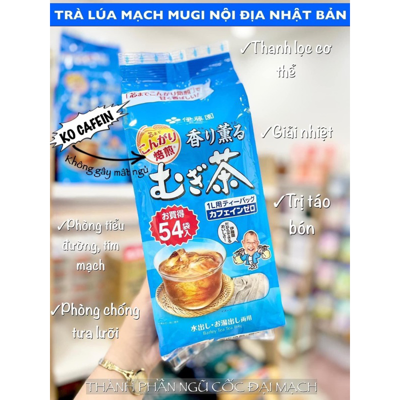 TRÀ LÚA MẠCH MUGI HIỆU ÔNG GIÀ