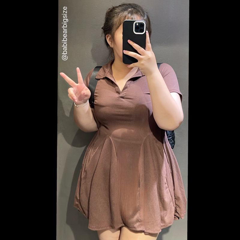 ĐẦM POLO XOÈ THUN GÂN BIGSIZE 60-90KG