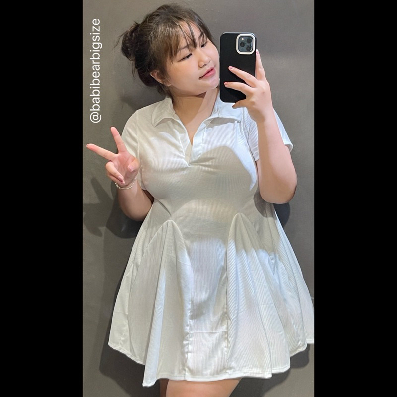 ĐẦM POLO XOÈ THUN GÂN BIGSIZE 60-90KG