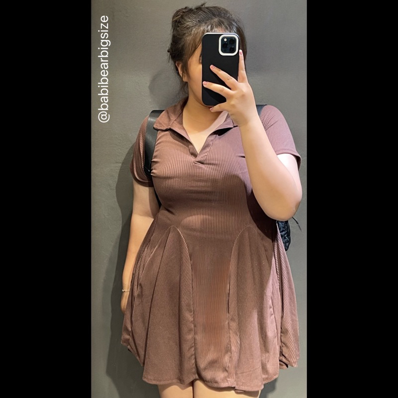 ĐẦM POLO XOÈ THUN GÂN BIGSIZE 60-90KG