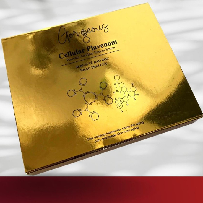 Serum nhau thai cừu Múi Xù GORGEOUS dưỡng trắng da mặt, tinh chất serum dưỡng ẩm kích trắng chống lão hóa da