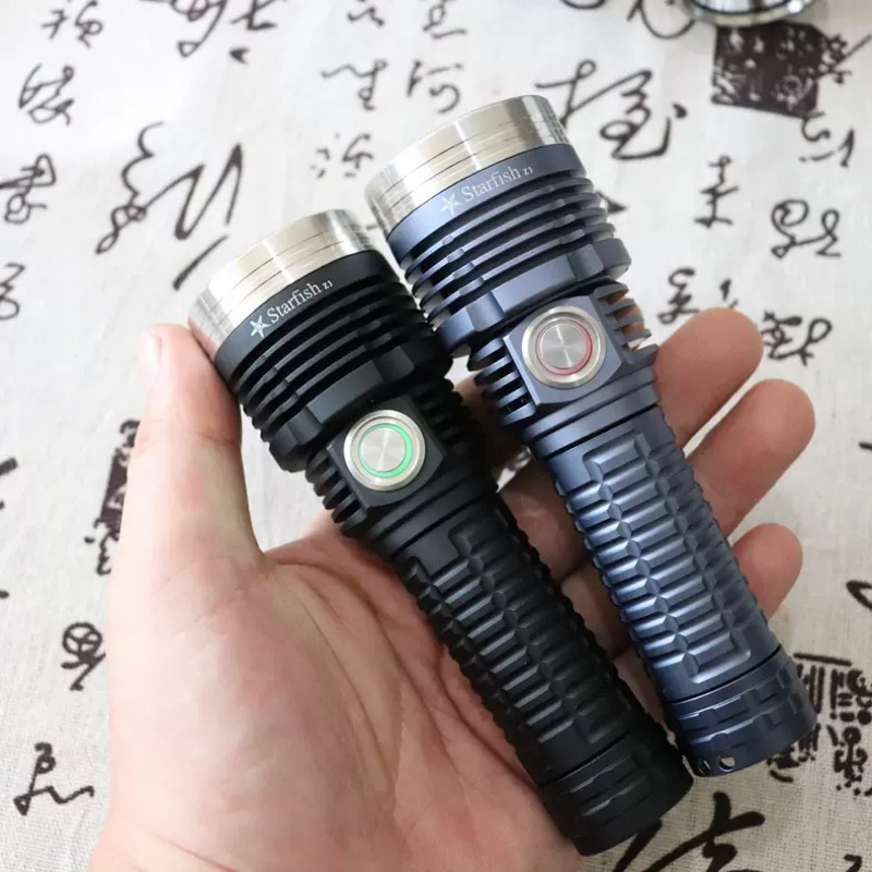 Đèn Pin chiếu xa Starfish Z3 SFT40-2000lumen. Sạc Type C-3A