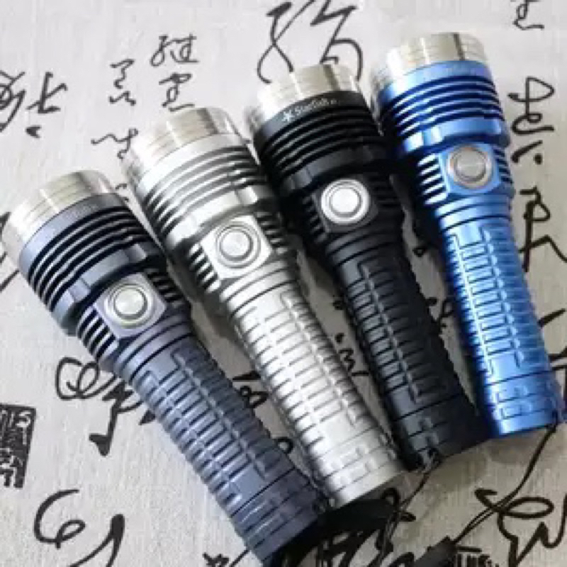 Đèn Pin chiếu xa Starfish Z3 SFT40-2000lumen. Sạc Type C-3A