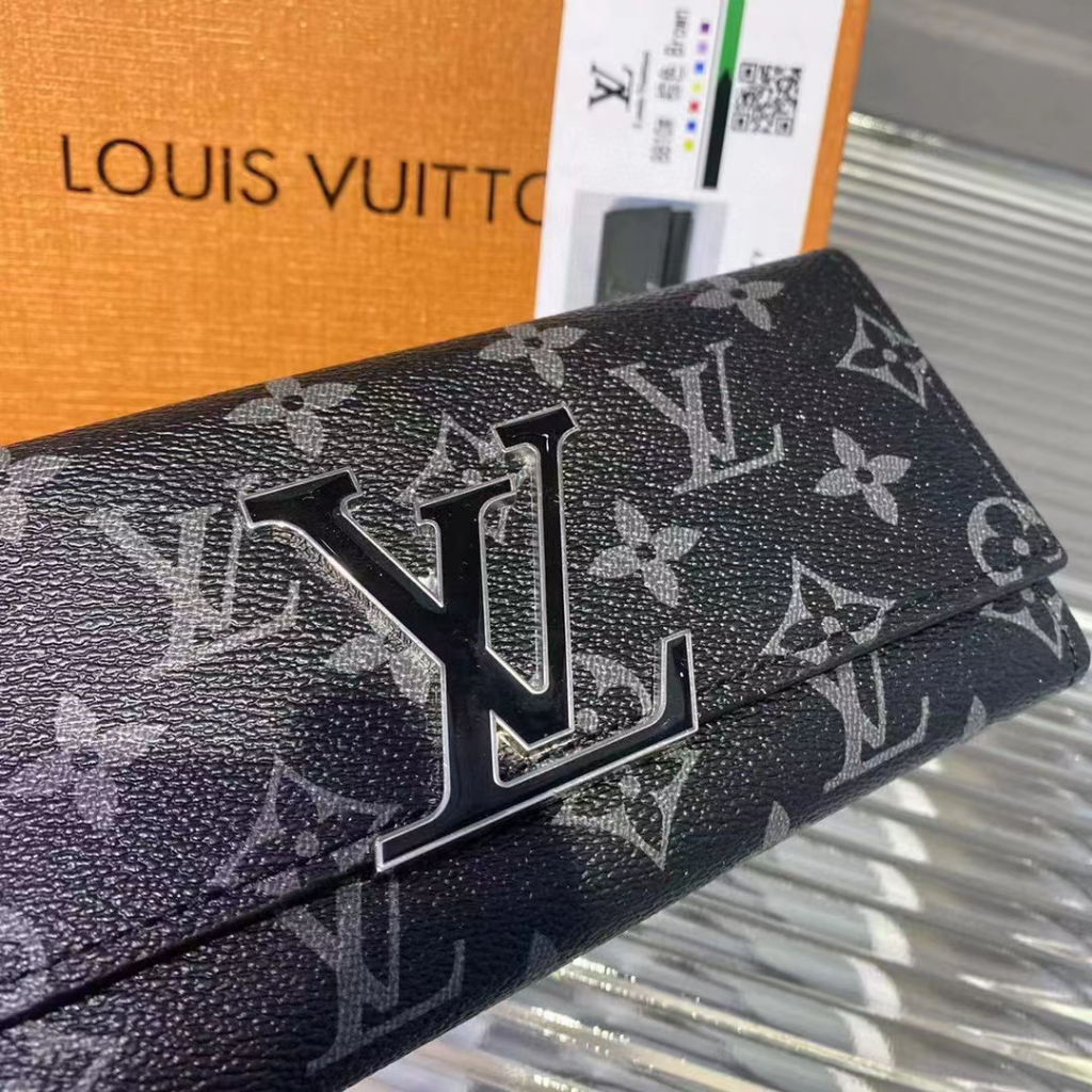 Ví nữ L.V cầm tay da xịn kèm ví phụ full box