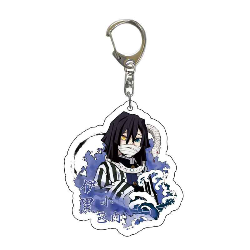 Móc Treo Anime 2 Mặt - Móc Chìa Khóa Demon slayer Bằng Mica Acrylic