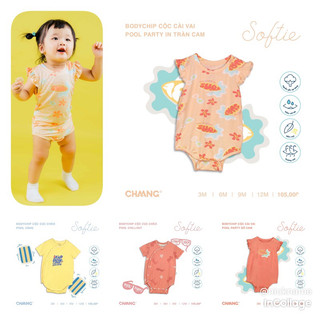 Chaang bộ Bodychip cộc cài vai Pool SS2023