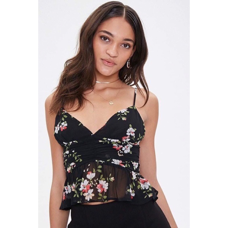 Áo voan 2 dây 2 lớp sale size S