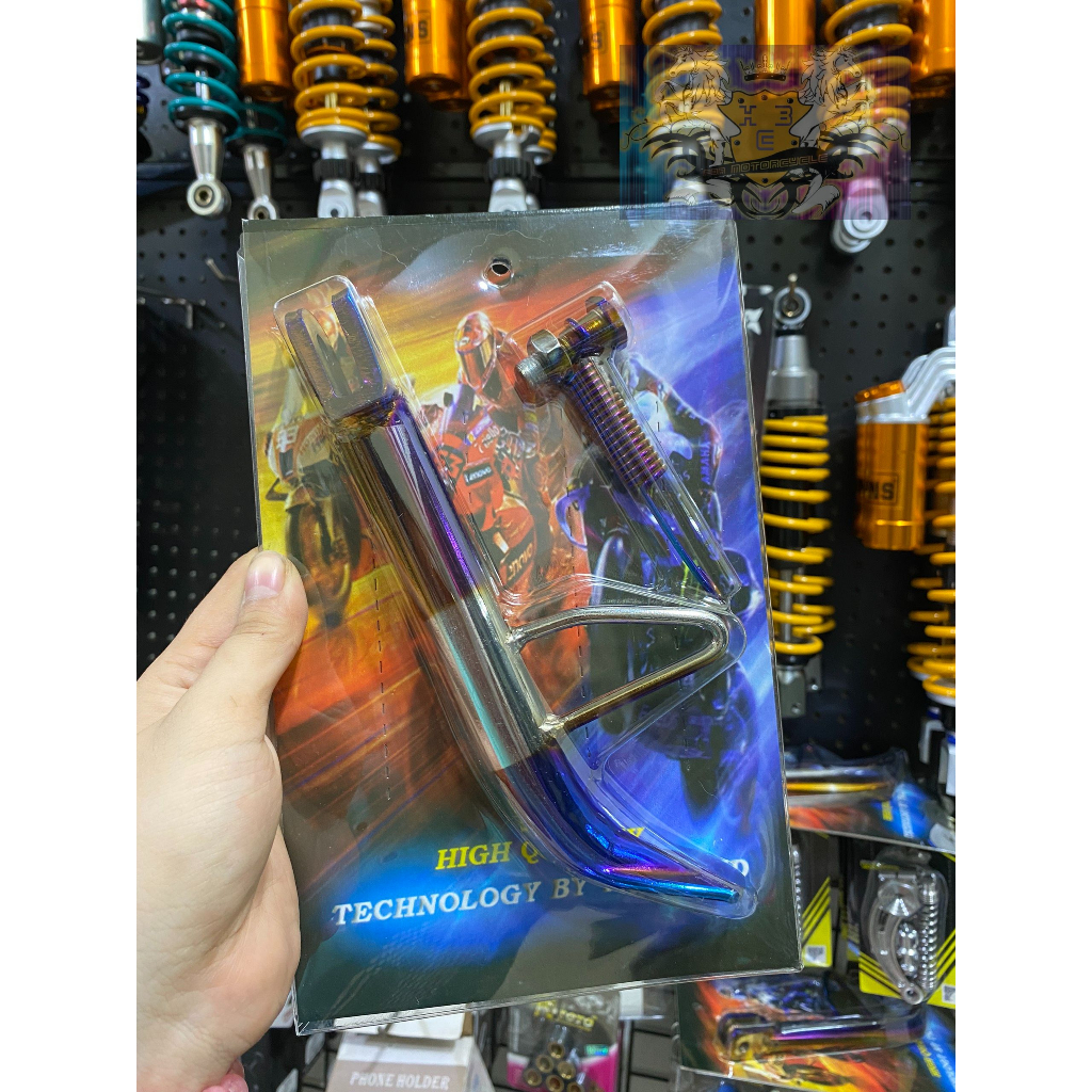 Chân chống nghiêng dành cho: Exciter, Wave/Dream, Sirus...