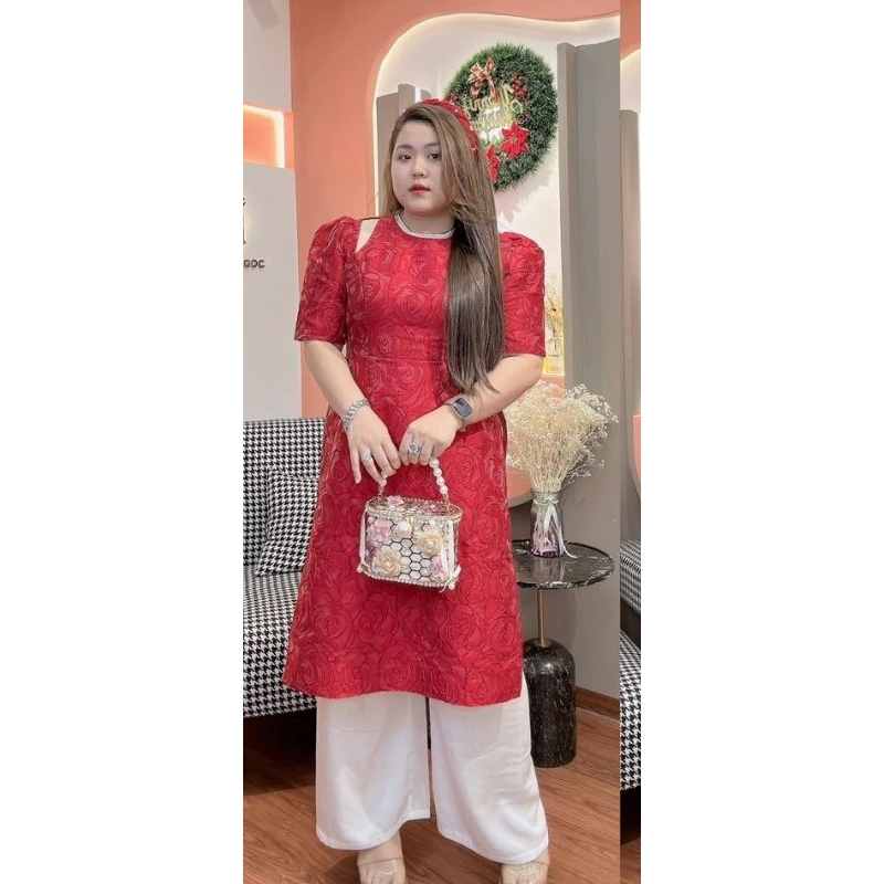 Áo Dài Gấm Big Size