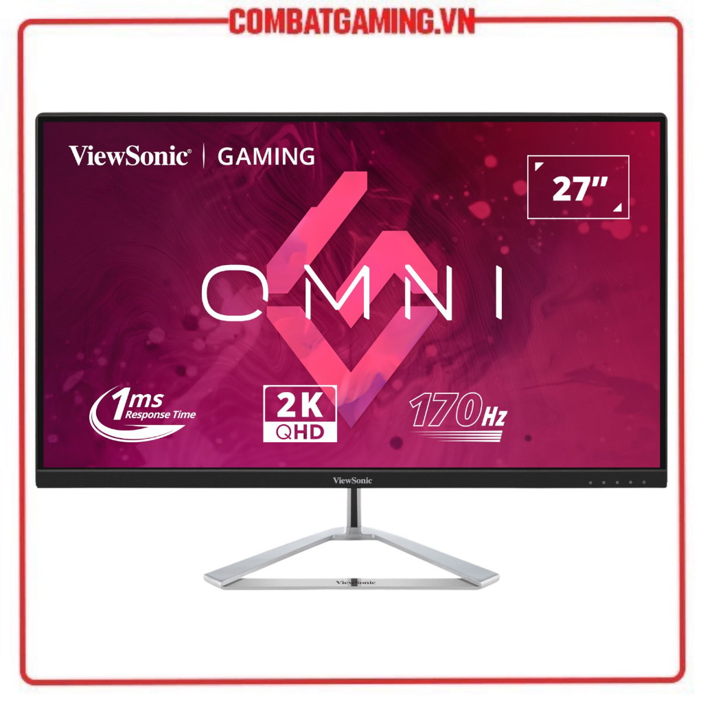 [Mã ELSKAMISEPI23 giảm 8% đơn 500K] Màn hình ViewSonic VX2780 2K IPS 170Hz 1ms HDR10 FreeSync 2023