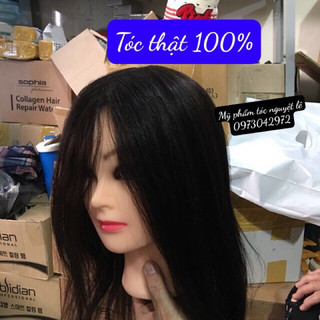 Đầu Manocanh tóc thật 100% chất lượng cao cho học viên thực hành