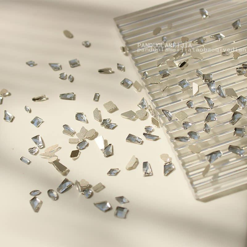 Set đá mini size nhiều mẫu đính móng