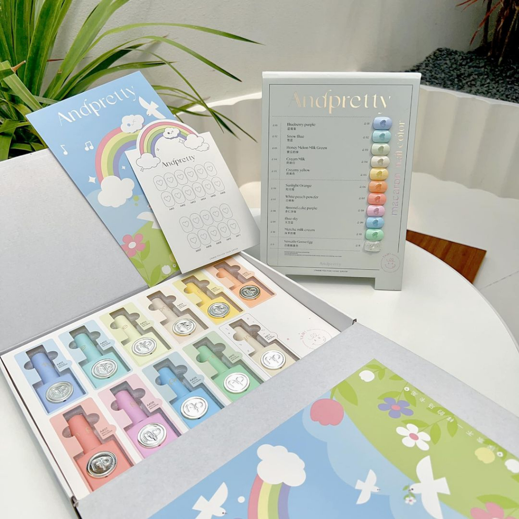 Set 11 sơn Gel tone màu Pastel