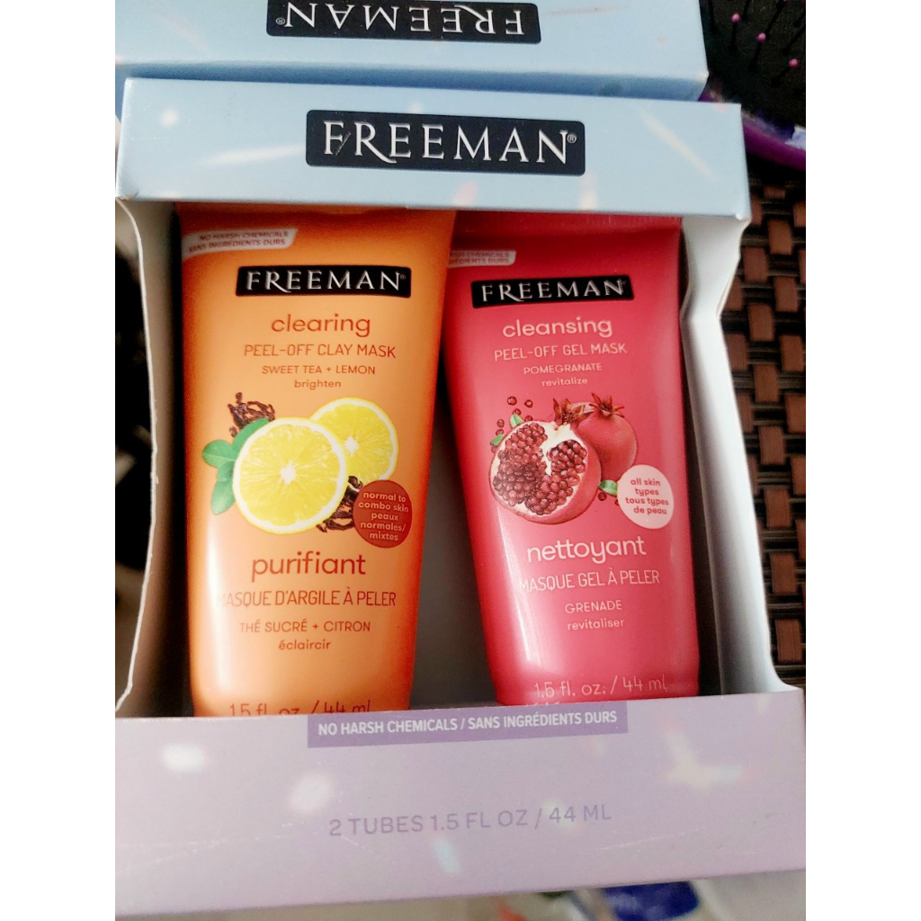 Set Mặt Nạ Gel Làm Sạch Và Tẩy Tế Bào Chết Freeman