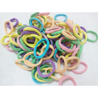 100 chiếc cột tóc thun siêu co giãn