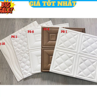 XỐP DÁN TƯỜNG GIẢ DA 3D CAO CẤP CÁCH NHIỆT CÁCH ÂM SIÊU BỀN GIÁ RẺ NHẤT