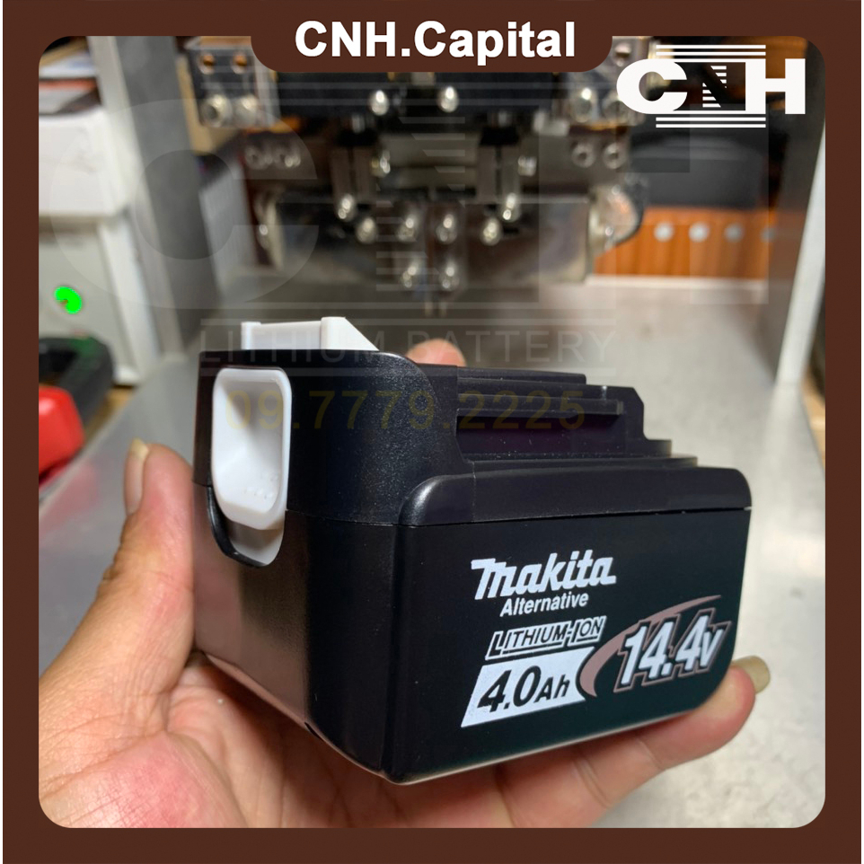 Pin Makita 14,4v đóng mới có led báo pin
