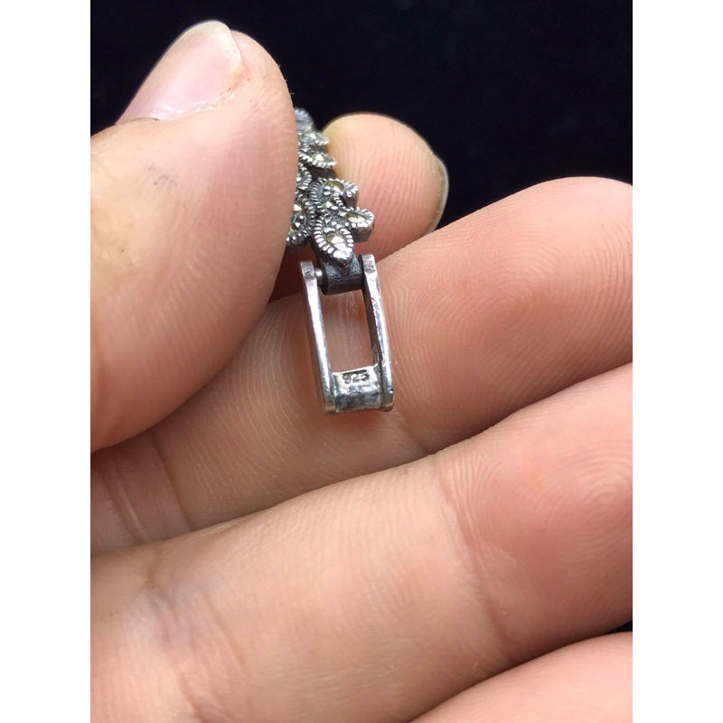 💝Đồng hồ Si Nữ Bạc Đúc 925, dạng lắc Bạc Thái dây đính đá Nhật🇯🇵. Hàng đã qua sử dụng