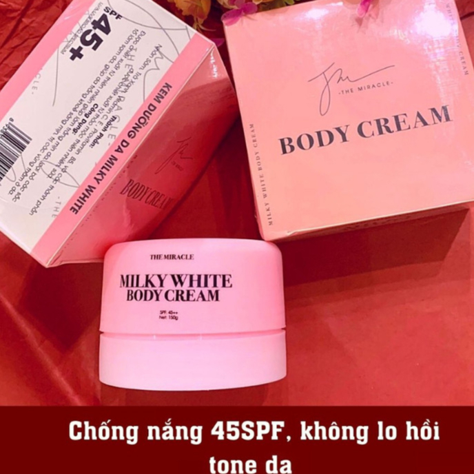 Kem body trắng da Múi Xù GORGEOUS dưỡng trắng da toàn thân, kem body dưỡng da trắng sáng nâng tone da 150gr