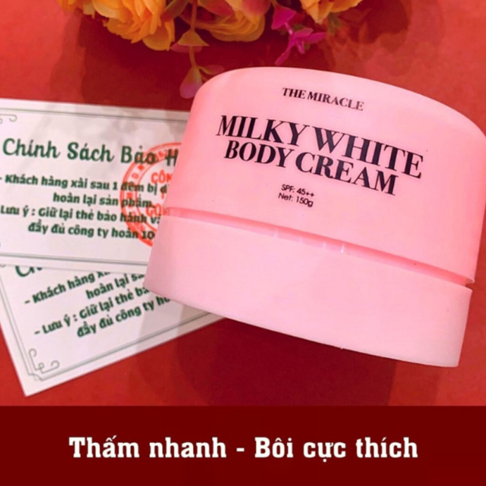 Kem body trắng da Múi Xù GORGEOUS dưỡng trắng da toàn thân, kem body dưỡng da trắng sáng nâng tone da 150gr