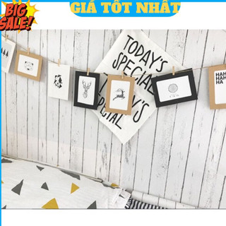 10m Giấy dán tường (decal cuộn) giả gỗ trắng trang trí đẹp khổ 45cm