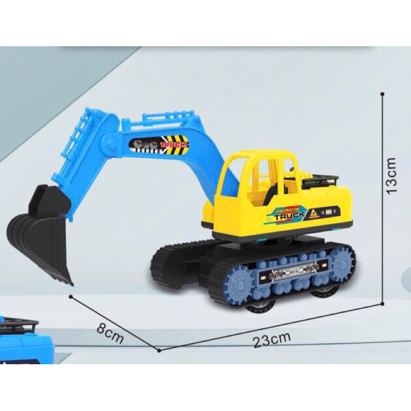 Đồ chơi xe ô tô các loại xe xúc xe cảnh sát mô hình cho bé
