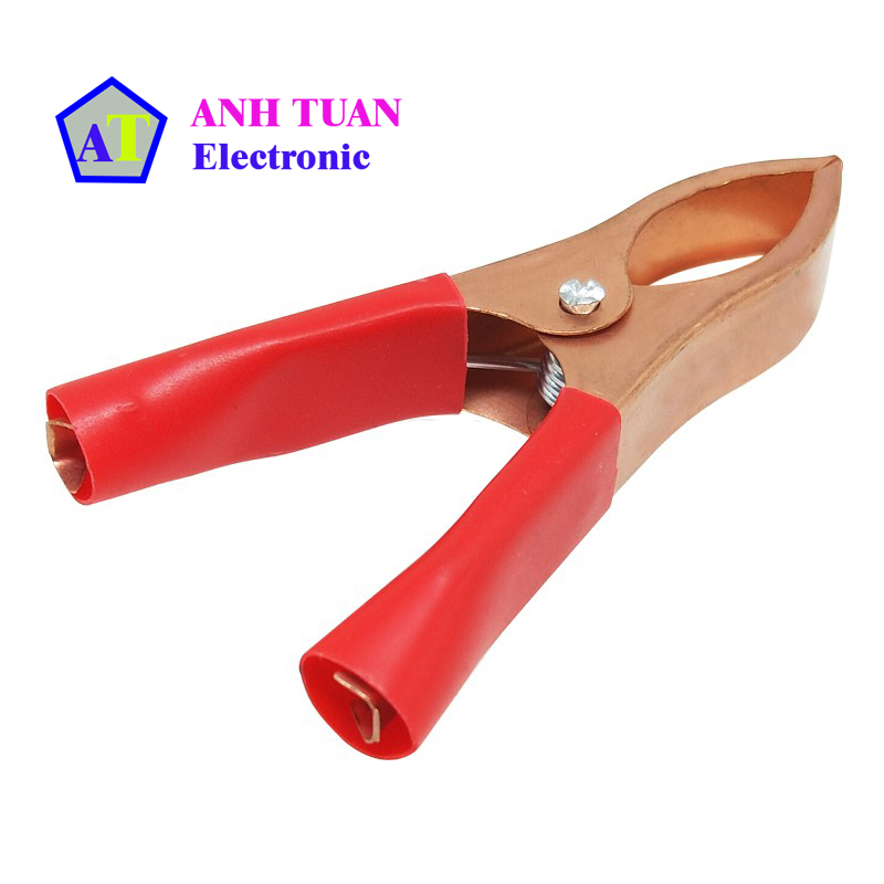 Kẹp Cá Sấu 45/50/70 mm Màu Đỏ / Đen