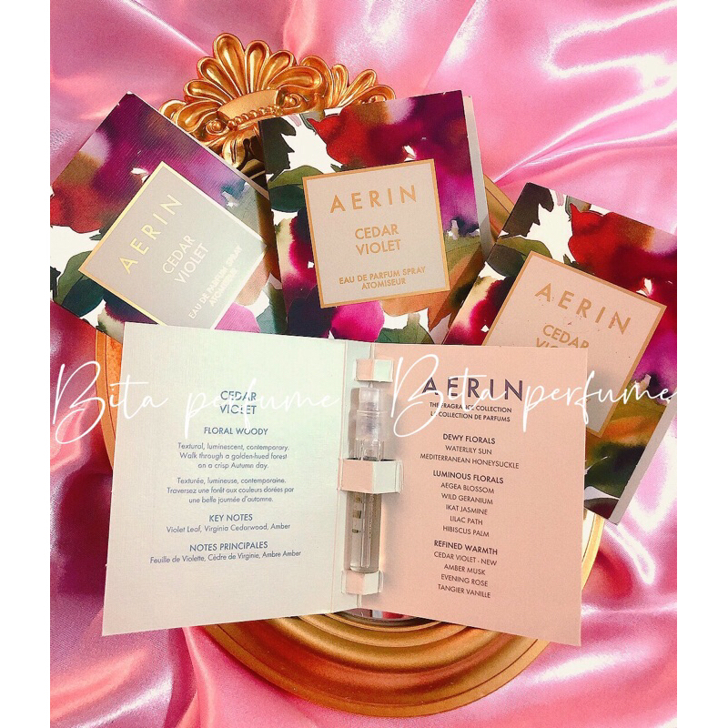 Vial Nước Hoa Aerin Cedar Violet Atomiseur EDP 1,2ml